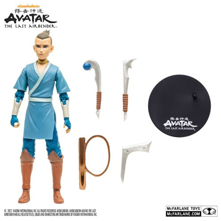 Mcfarlane Toys - Avatar: The Last Airbender Figures - S02 - 7" Scale Sokka (Book One: Water) Mcfarlane Toys - Avatar: The Last Airbender Figures - S02 - 7" Scale Sokka (Book One: Water)