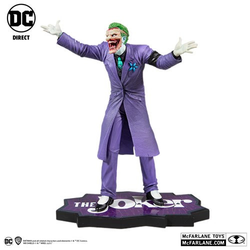 Dc Direct - DC Direct Statues - Death Of The Family - 1/10 Scale The Joker: Purple Craze (By Greg Capullo)