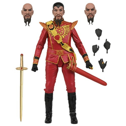 Neca - Flash Gordon (1980 Movie) 7" Scale Action Figures - Ultimate Ming (Red Military Outfit)