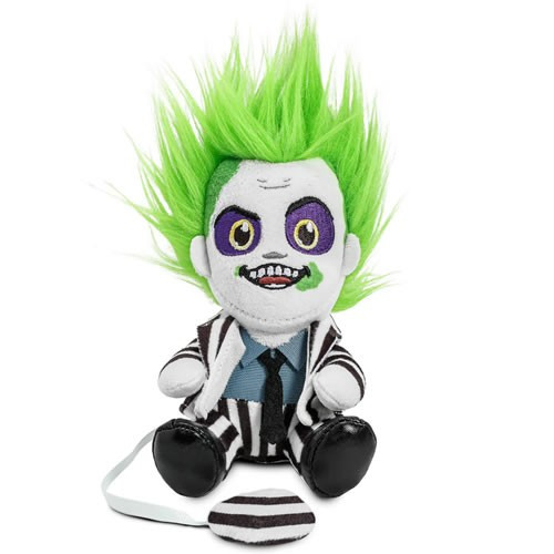 Kidrobot - Shoulder Phunny Plush - Beetlejuice - 4.5" Beetlejuice (Striped Suit)