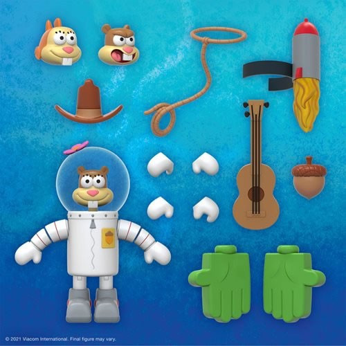 Super7 - S7 ULTIMATES! Figures - SpongeBob SquarePants - W01 - Sandy Cheeks