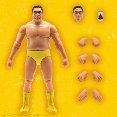 Super7 - S7 ULTIMATES! Figures - Andre The Giant (Yellow Trunks)
