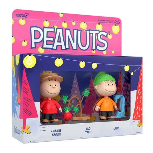 Super7 - Reaction Figures - Peanuts - Holiday Box Set