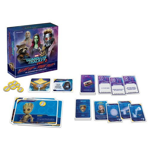 Usaopoly, Inc - Card Games - Guardians Of The Galaxy 2 - Gear Up and Rock Out! An Awesome Mix Card Game