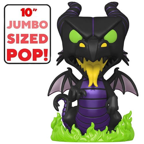 Funko - Pop! Disney - Disney Villains - 10" Jumbo Sized Maleficent Dragon - 2 Pack