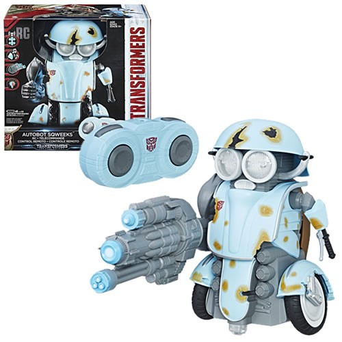 Hasbro Inc - Transformers 5 The Last Knight Movie Figures - Remote Control Autobot Sqweeks - AS00 - 2 Pack