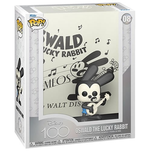 Funko - Pop! Art Covers - Disney 100th Anniversary - Oswald The Lucky Rabbit - 3 Pack