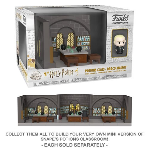 Funko - Funko Mini Moments - Harry Potter - Draco Malfoy w/ Chase - 6 Pack