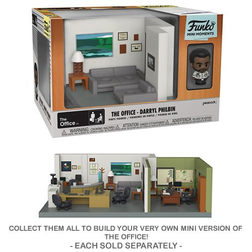 Funko - Funko Mini Moments - The Office - Darryl w/ Chase - 6 Pack