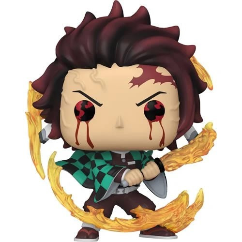 Funko - Pop! Animation - Demon Slayer - Tanjiro Kamado (Sun Breathing) - 6 Pack
