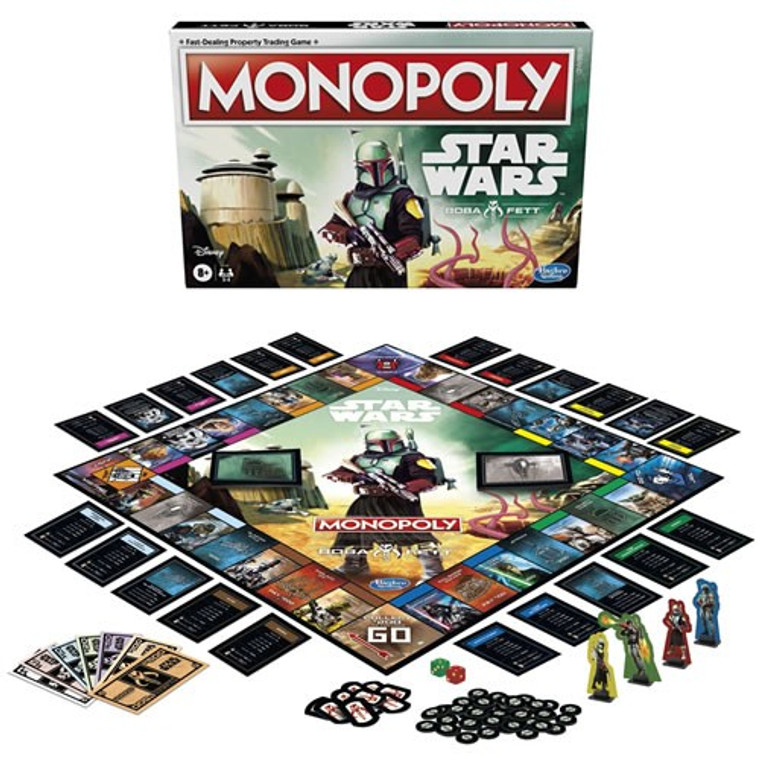Hasbro Inc - Boardgames - Monopoly - Star Wars - Boba Fett Edition - 0000 - 6 Pack Hasbro Inc - Boardgames - Monopoly - Star Wars - Boba Fett Edition - 0000 - 6 Pack