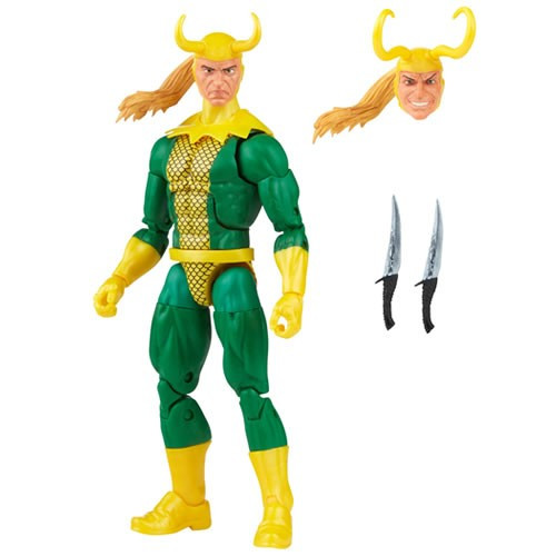 Hasbro Inc - Marvel Legends 6" Figures - Loki (Retro Series) - 6 Pack