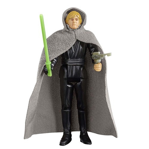 Hasbro Inc - Star Wars Figures - 3.75 Retro Collection - Ep VI ROTJ - Luke Skywalker (Jedi Knight) - 5L20 - 6 Pack