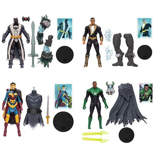 Mcfarlane Toys - DC Multiverse Figures - Endless Winter (Build-A Frost King) - 7" Scale Figure Assortment - 6 Pack