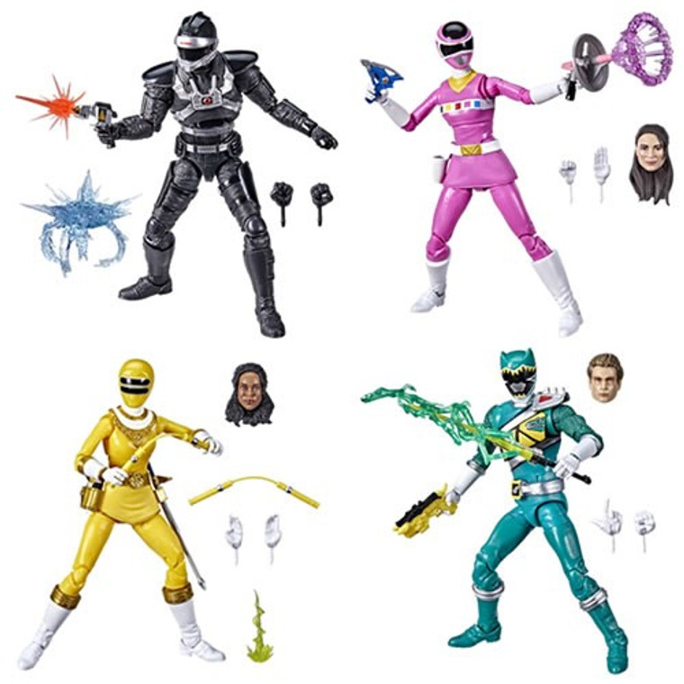 Hasbro Inc - Power Rangers Figures - 6" Lightning Collection Asst - AS0A - 8 Pack
