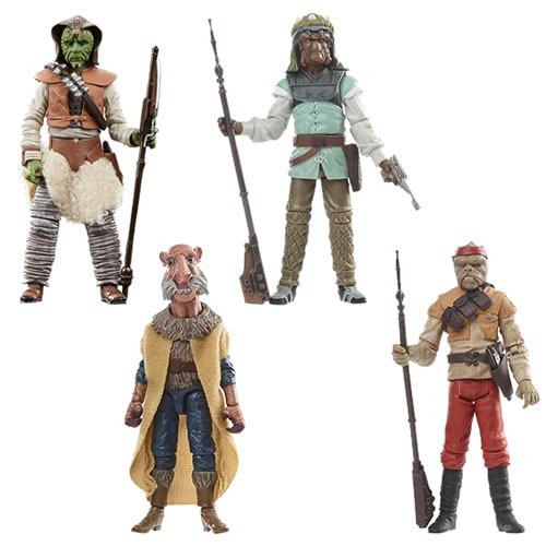 Hasbro Inc - Star Wars Figures - 3.75" Vintage Collection - Ep VI ROTJ 40th Anniv - Figure Assortment - 5L0K - 8 Pack