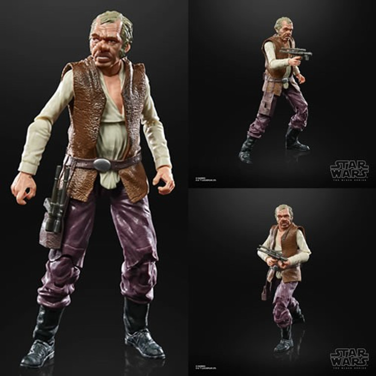 Hasbro Inc - Star Wars Figures - 6" The Black Series - Ep IV ANH - Doctor Evazan - 5L00 - 8 Pack Hasbro Inc - Star Wars Figures - 6" The Black Series - Ep IV ANH - Doctor Evazan - 5L00 - 8 Pack