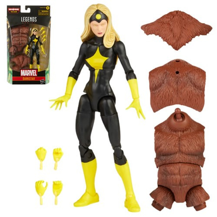 Hasbro Inc - Marvel Legends 6" Figures - Build-A-Figure Ursa Major - Darkstar - 5X00 - 8 Pack