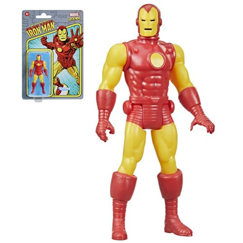Hasbro Inc - Marvel Legends 3.75" Figures - Retro 375 Series - Iron Man - 5X00 - 8 Pack