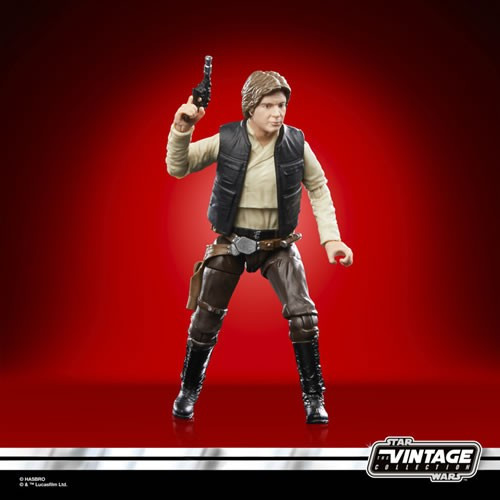 Hasbro Inc - Star Wars Figures - 3.75" Vintage Collection - Ep VI ROTJ 40th Anniv - Han Solo - 5X20 - 8 Pack