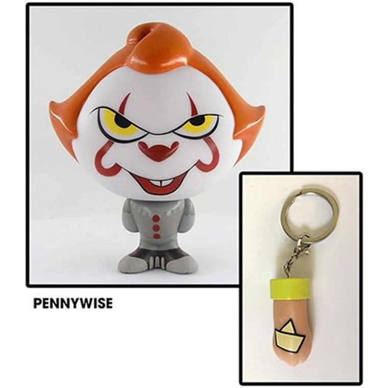 Joseph Enterprises - Bhunny Stylized Figures - IT (2017 Movie) - 4" Pennywise - 5 Pack
