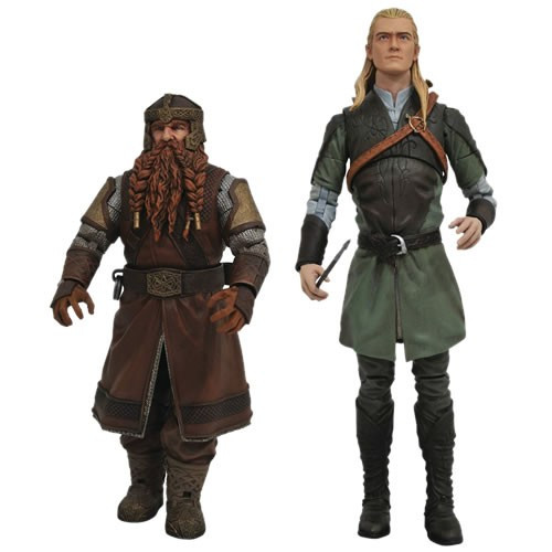 Dst - Lord Of The Rings Figures - S01 - 7" Scale Deluxe Figure Assortment (Sauron Build-A-Figure) - 2 Pack