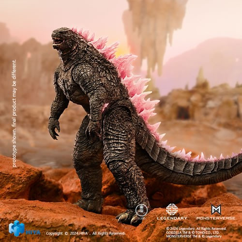 Hiya Toys - Exquisite Basic Series Figures - Godzilla x Kong: The New Empire - Godzilla Evolved Exclusive