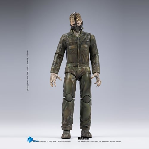 Hiya Toys - Exquisite Mini Series Figures - The Walking Dead: Daryl Dixon - 1/18 Scale Dark Eyes Walker