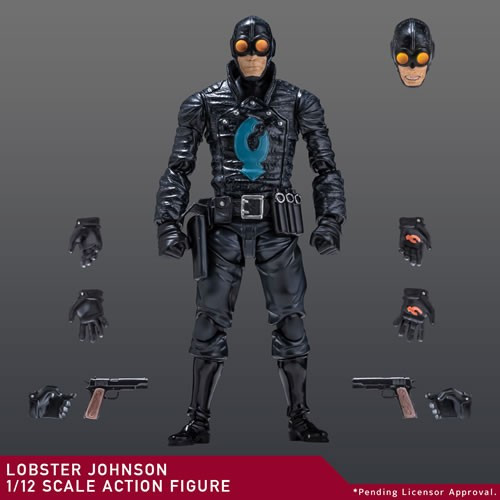 1000 Toys Inc - Hellboy Figures - 1/12 Scale Lobster Johnson (30th Anniversary)