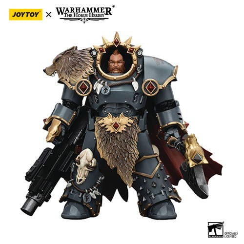 Joytoy - Warhammer 40,000 Figures - 1/18 Scale Space Wolves Hvarl Red-Blade (The Horus Heresy)