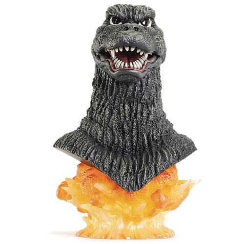 Dst - Legends In 3D Busts - Godzilla Vs Mechagodzilla (1974 Movie) - 1/2 Scale Godzilla