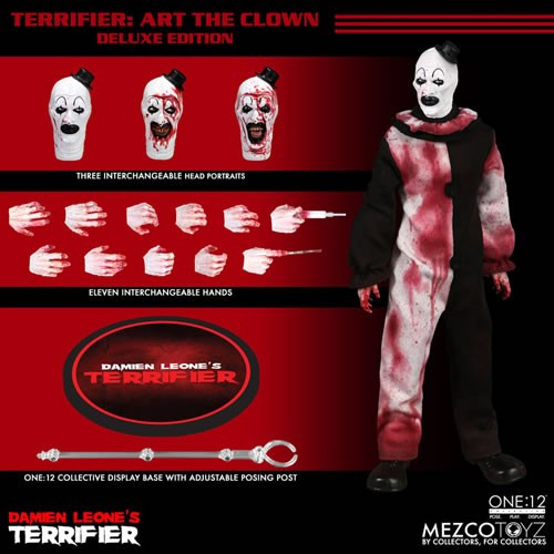 Mezco Toyz - One:12 Collective Figures - Terrifier - Art The Clown Deluxe Edition
