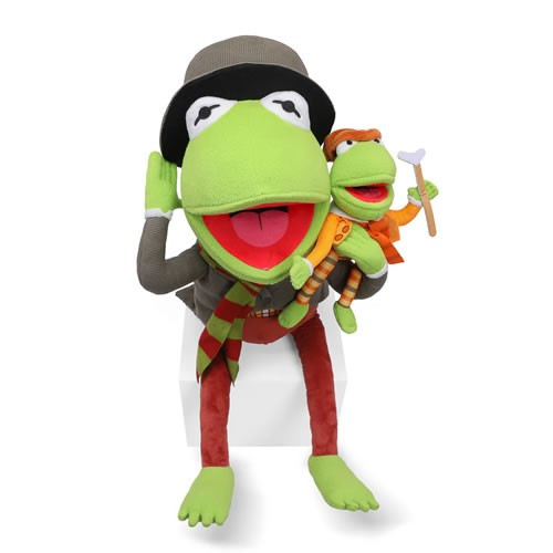 Kidrobot - Disney Plush - The Muppet Christmas Carol - 13" Kermit And Robin
