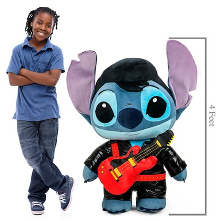 Kidrobot - Disney Plush - Lilo & Stitch - 4' Singer Elvis Stitch Kidrobot - Disney Plush - Lilo & Stitch - 4' Singer Elvis Stitch