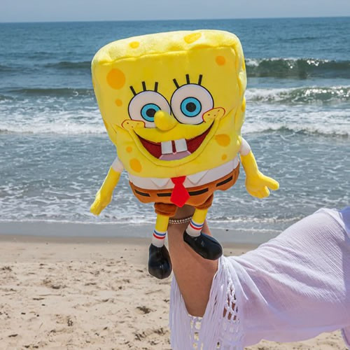 Kidrobot - Plush Puppets - Spongebob Squarepants - 13" SpongeBob Puppet Plush