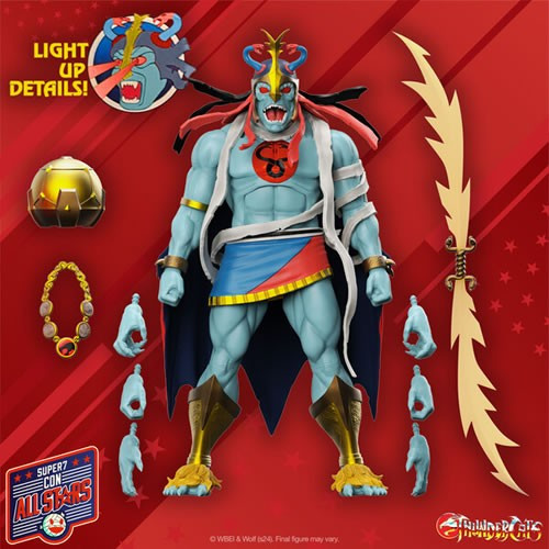 Super7 - S7 ULTIMATES! Figures - ThunderCats - Mumm-Ra (LED Eyes)