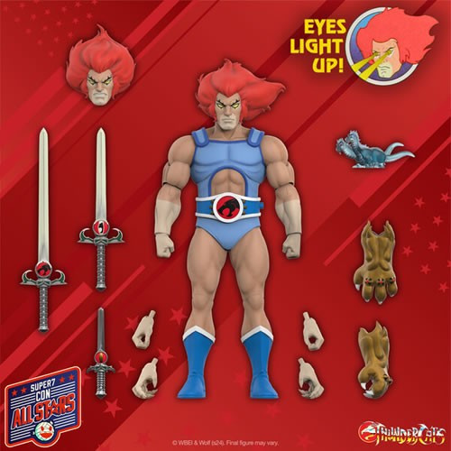 Super7 - S7 ULTIMATES! Figures - ThunderCats - Lion-O (LED Eyes)