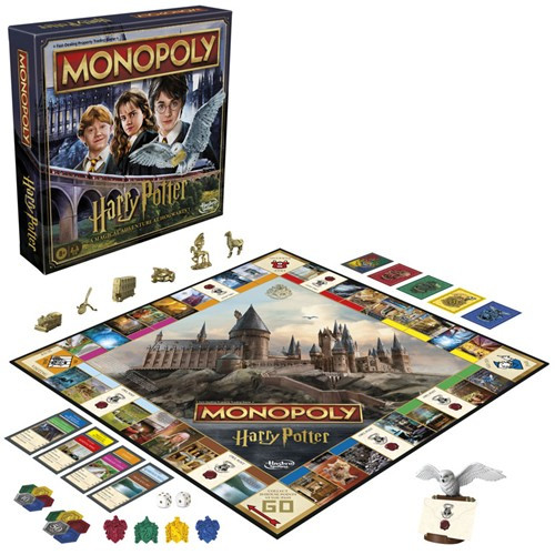 Hasbro Inc - Boardgames - Monopoly - Harry Potter - 0000 - 4 Pack