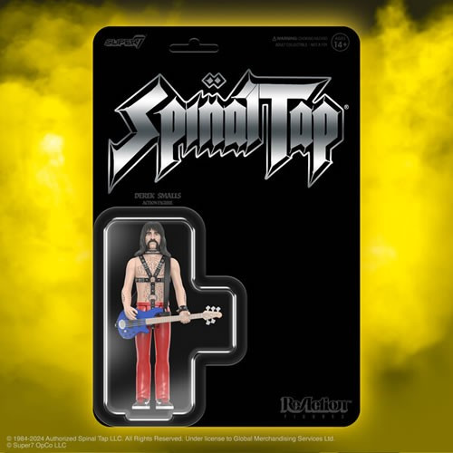 Super7 - ReAction Figures - Spinal Tap - W01 - Derek Smalls - 4 Pack