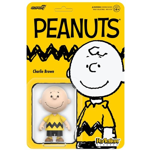 Super7 - ReAction Figures - Peanuts - W07 - Charlie Brown - 4 Pack