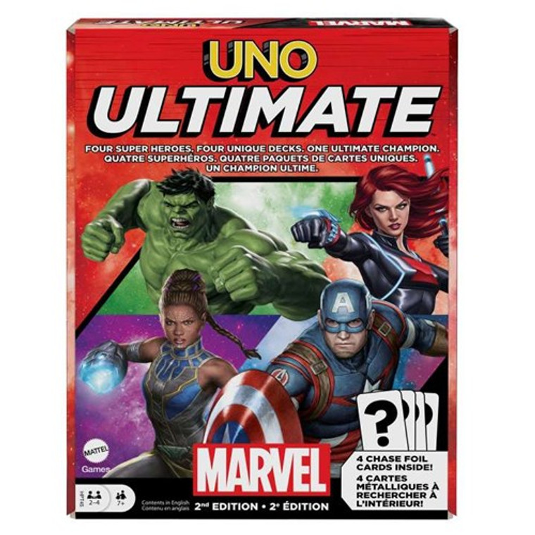 Mattel - Card Games - UNO Ultimate - Marvel - 5 Pack Mattel - Card Games - UNO Ultimate - Marvel - 5 Pack
