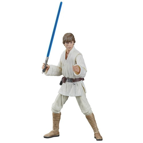Hasbro Inc - Star Wars Figures - 6" The Black Series - Ep IV ANH - Luke Skywalker - 5X00 - 6 Pack