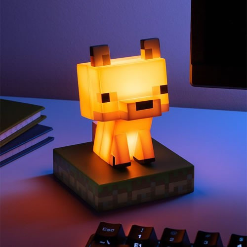 Paladone - Lights & Lamps - Minecraft - Fox Icon Light - 6 Pack