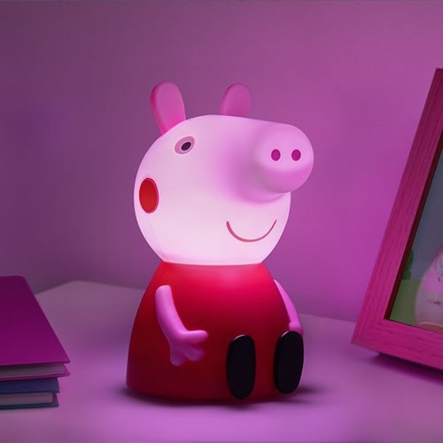Paladone - Lights & Lamps - Peppa Pig - Peppa Light With Sound - 6 Pack