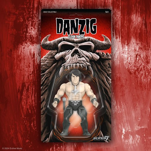 Super7 - S7 Vintage Figures - W01 - Danzig - Glenn Danzig - 6 Pack
