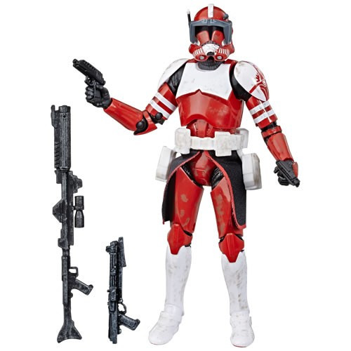 Hasbro Inc - Star Wars Figures - 6" The Black Series - The Clone Wars - Clone Commander Fox - 5L00 - 8 Pack