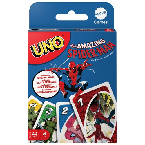 Mattel - Card Games - UNO - Marvel - The Amazing Spider-Man - 8 Pack