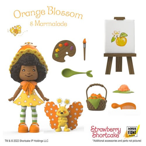 Boss Fight Studio - Strawberry Shortcake Figures - W01 - Orange Blossom