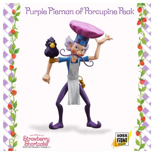 Boss Fight Studio - Strawberry Shortcake Figures - W03 - Purple Pie Man