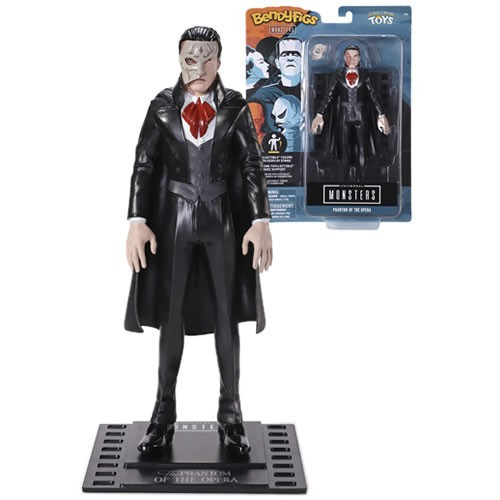 The Noble Collection - BendyFigs - Horror - Universal Monsters - Phantom Of The Opera